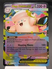 Mega Clefable ex 031/088 - Ultra Rare - Perfect Order Pokemon Card MINT