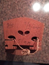 42 Vintage NOS French or German Viola Bridge Blanks 47mm and 51mm from 1964