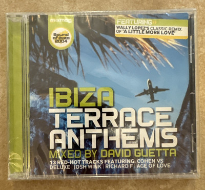 David Guetta - Mixmag Ibiza Terrace Anthems - CD - 2004 - NEW SEALED!
