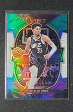 2022-23 Panini Select - Concourse Christian Wood #29 Green White Purple Prizm