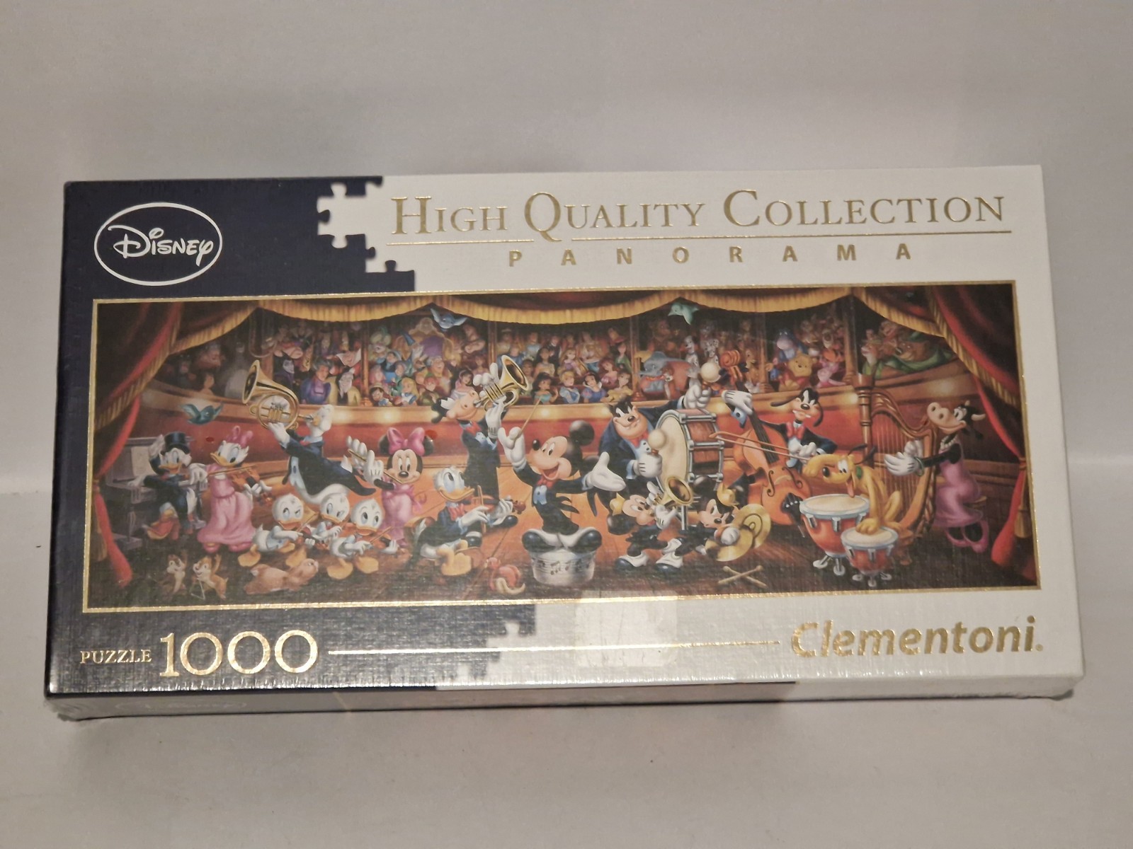 Disney Clementoni Panorama Orchestra 1000 Piece Jigsaw Puzzle - New & Sealed