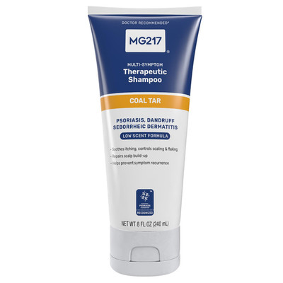 Psoriasis Shampoo with Coal Tar, Therapeutic Scalp Treatment, Controls Itching,
