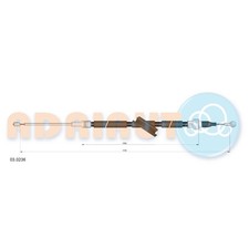 Handbremsseil hinten links für Audi A3 8L1 | 23883982