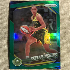 Panini WNBA Prizm 2025 Skylar Diggins Seattle Storm Green Prizm #123
