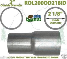 2 Od To 2 18 2.125 Id Universal Exhaust Component To Pipe Adapter Reducer