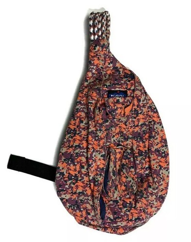 KAVU Rope Sling Bag Multi Camo Nice 