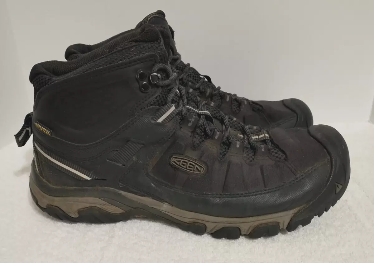 Keen Targhee EXP Mid WP Waterproof Black Hiking Boots 1017715 Men s Size 11.5