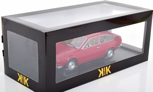 Escala KK KKDC181061 1/18 Alfa Romeo Alfetta GT 1.6 1976 Coche Modelo Rojo - Imagen 6 de 6