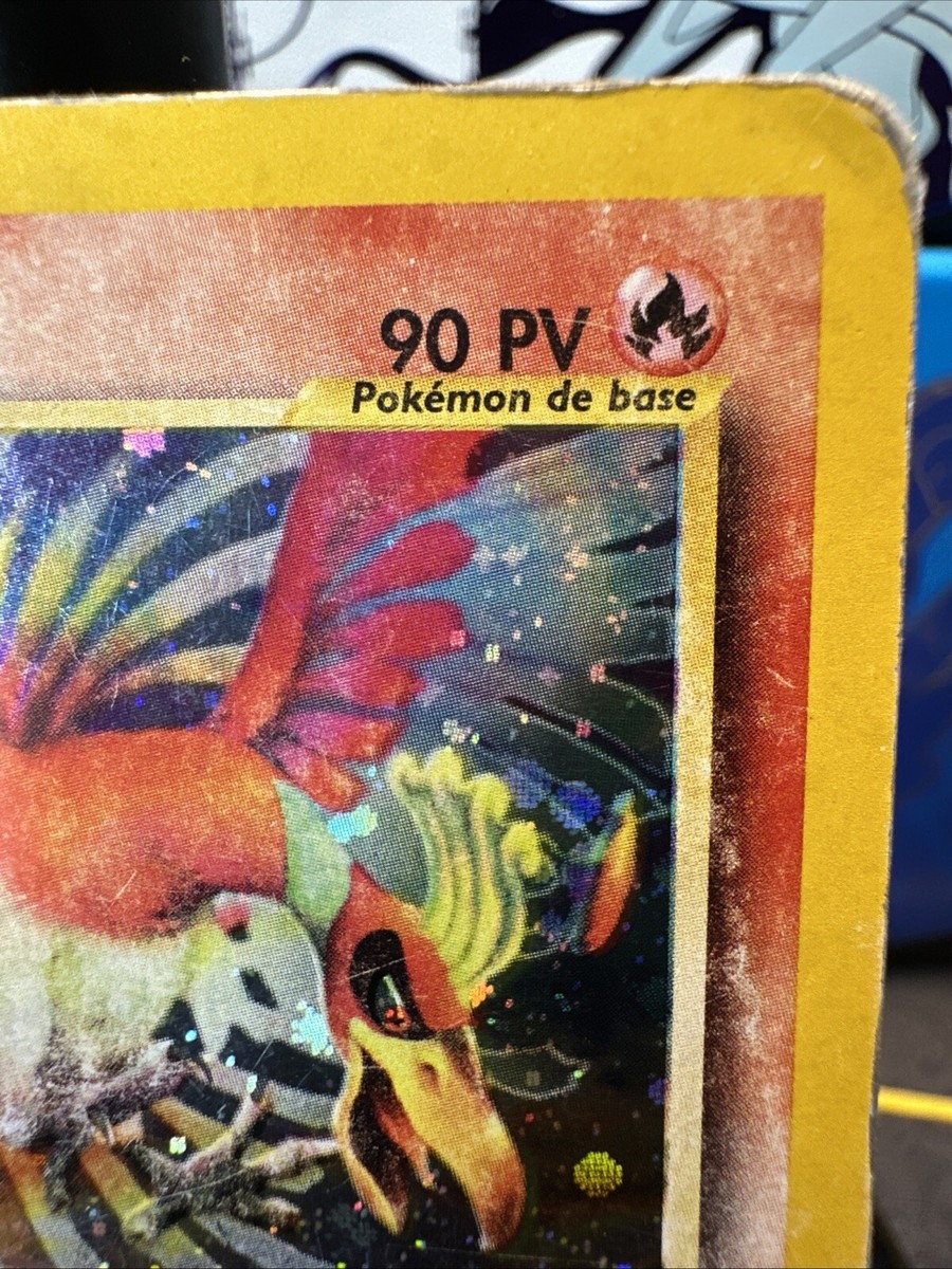 ホウオウ ho-oh 7/64　英語　海外 Ho-oh 7/64 Double Holo ERROR Swirl Neo Revelation French