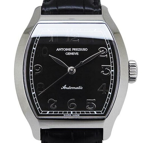 Antoine Preziuso Aut-Sb-L World Limited 200 Automatic SS Black W33.5mm A Rank