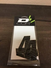 Dcor Black #4, 4”. 862-244. In Stock & Ready To Ship! #B680