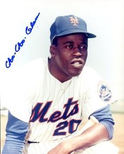 Choo Choo Coleman (d.)  w/ 1962 NY Mets -signed 8x10 photo INPERSON (version 1)