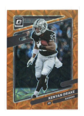 2021 Panini Donruss Optic Orange Scope Prizm /79 Kenyan Drake #43 LV RAIDERS