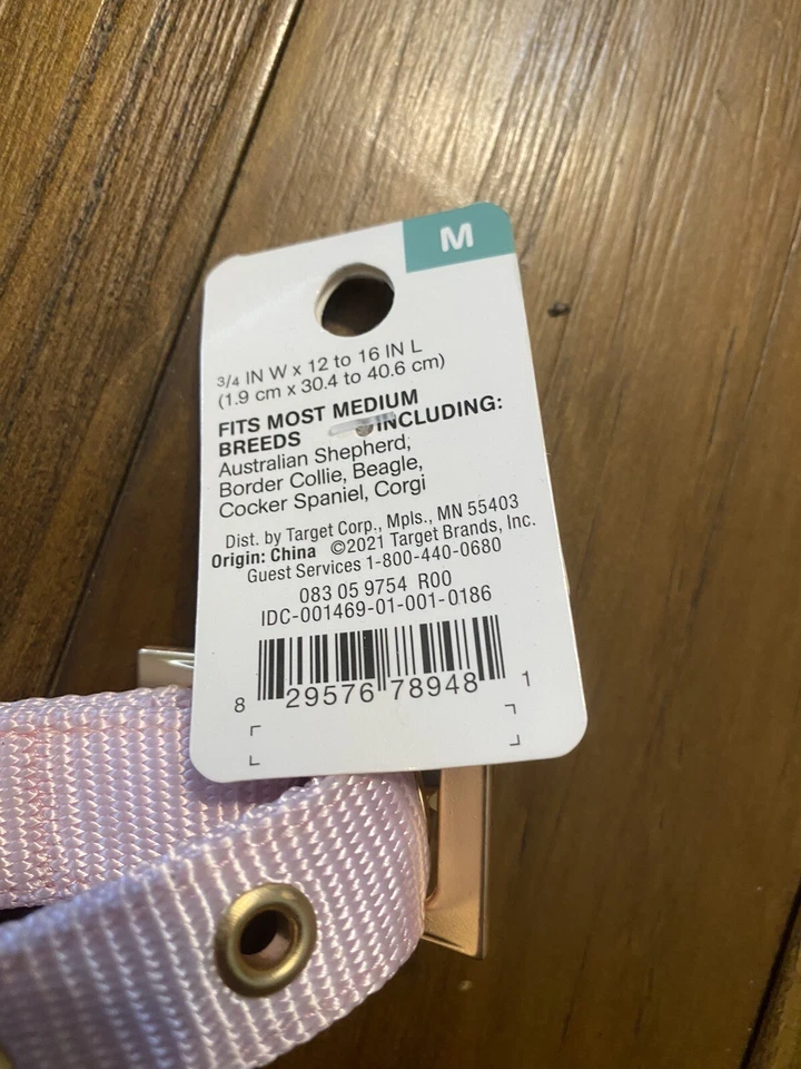 Boots & Barkley ™ металлическая пряжка с регулируемым твердым нейлона собаки воротник - сиреневый новый с Ярлыками - Изображение 4 из 4