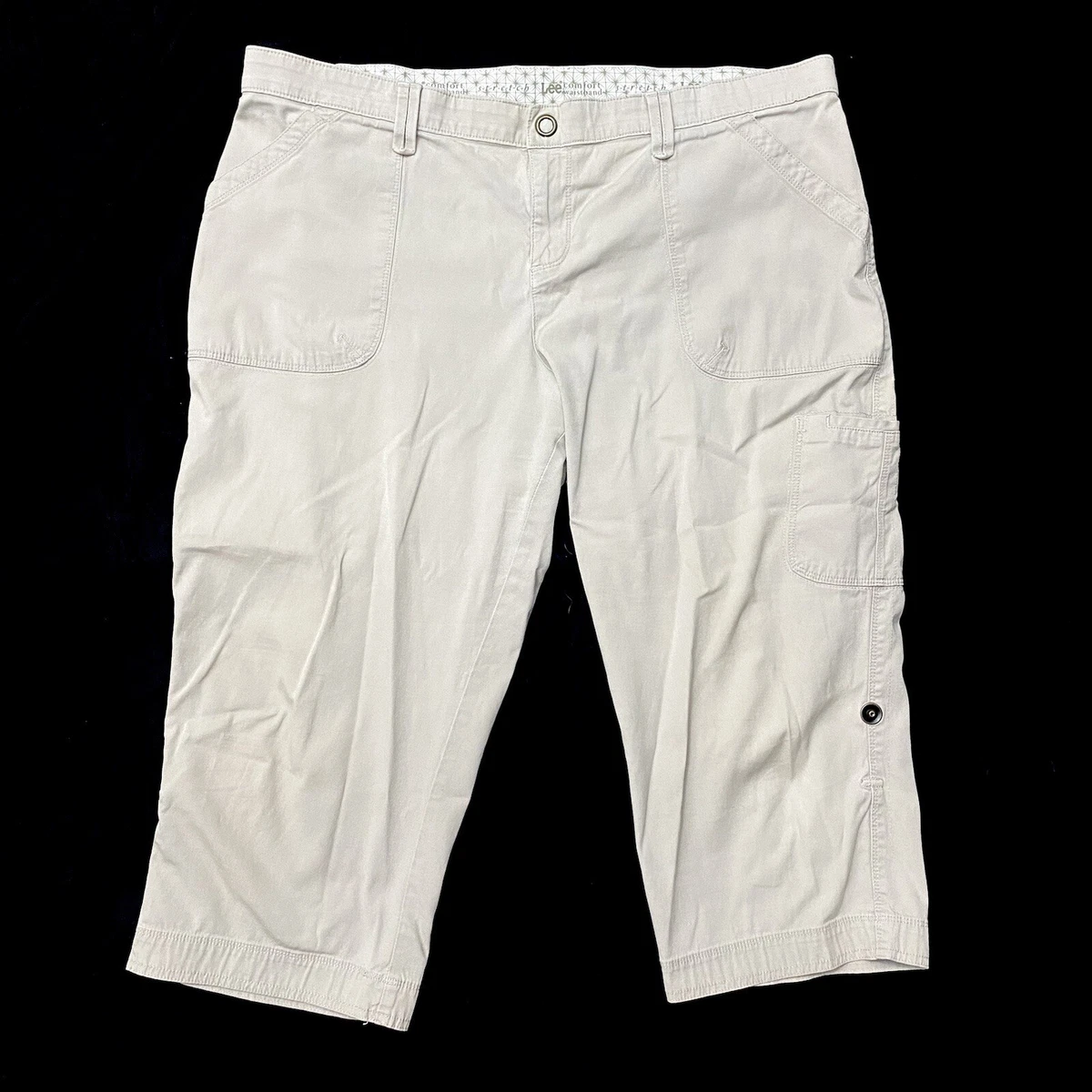 Lee comfort waist capris clearance