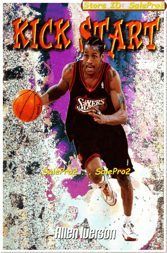 100++ ALLEN IVERSON NBA SINGLES ROOKIE INSERT GAME JERSEY SET LOT YOU PICK LIST - Picture 28 of 66