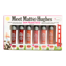 theBalm Meet Matte Hughes San Francisco - 6 Mini Long-Lasting Liquid Lipsticks
