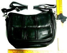 leather belt loop clip purse lady rider bag biker chick motorcycle accessory new