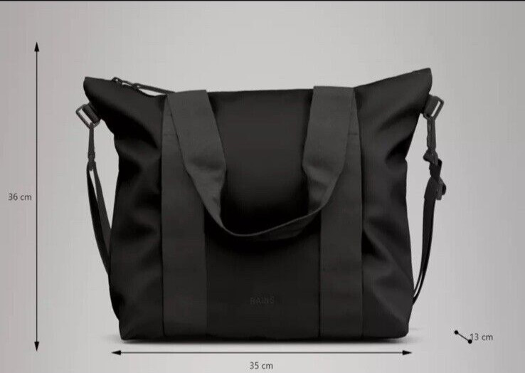 Bolso Tote Rains W3 Azul Oscuro Unisex