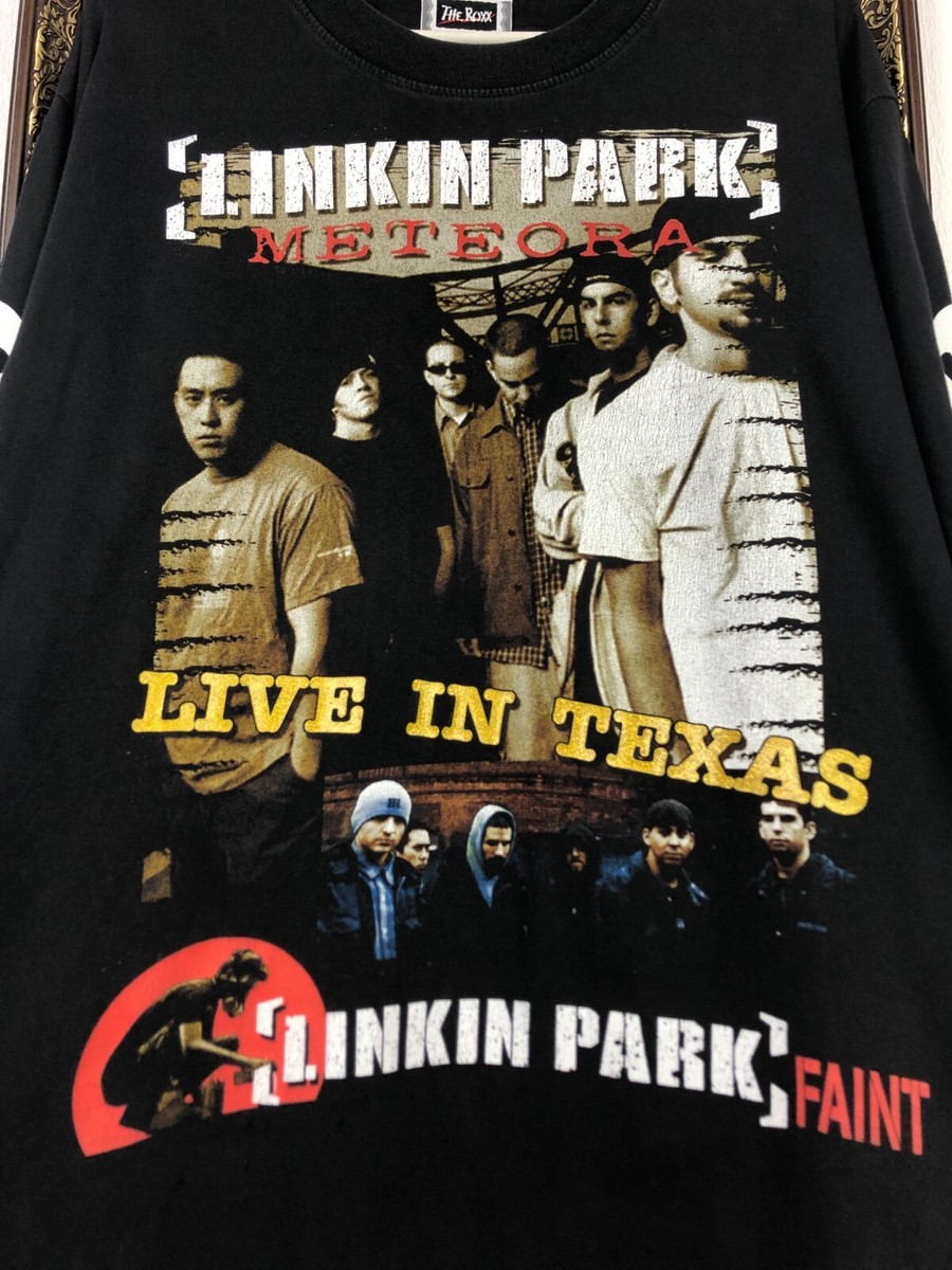 Vintage Linkin Park Band Shirt Meteora Tee Over Print Long Vintage Linkin Park Band Shirt Meteora Tee Over Print Long