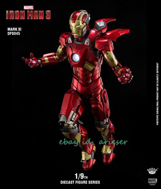 KingArts キングアーツ アベンジャーズ アイアンマン マーク12 1/9 King Arts 1/9 Avengers : Age of Ultron Iron Man MK8 Iron Man