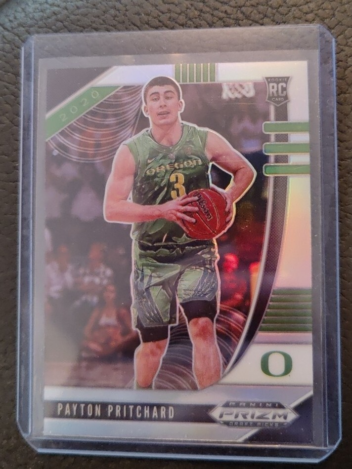 PAYTON PRITCHARD PRIZM SILVER CHROME ROOKIE CARD OREGON RC CELTICS 2020 PRIZM RC