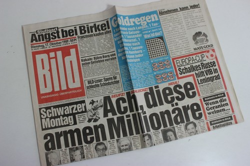 Journal BILDzeitung Du 17.10.1958 - Coupe Du Monde 1958 - Cadeau Vintage