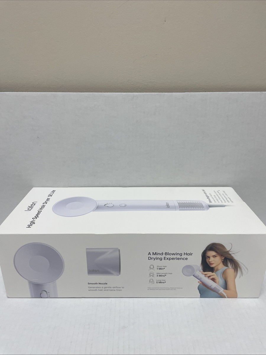 Laifen High Speed SE Lite Hair Dryer - Glossy Purple - 1400 Watts