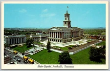 Nashville Tennessee 1950s Postcard State Capitol