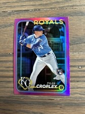 2024 Topps Chrome Tyler Cropley Pink Refractor RC Royals