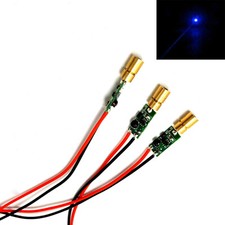 3pz Modulo Laser Punti Blu 450nm 5mw Mini Localizzatore Illuminazione LED