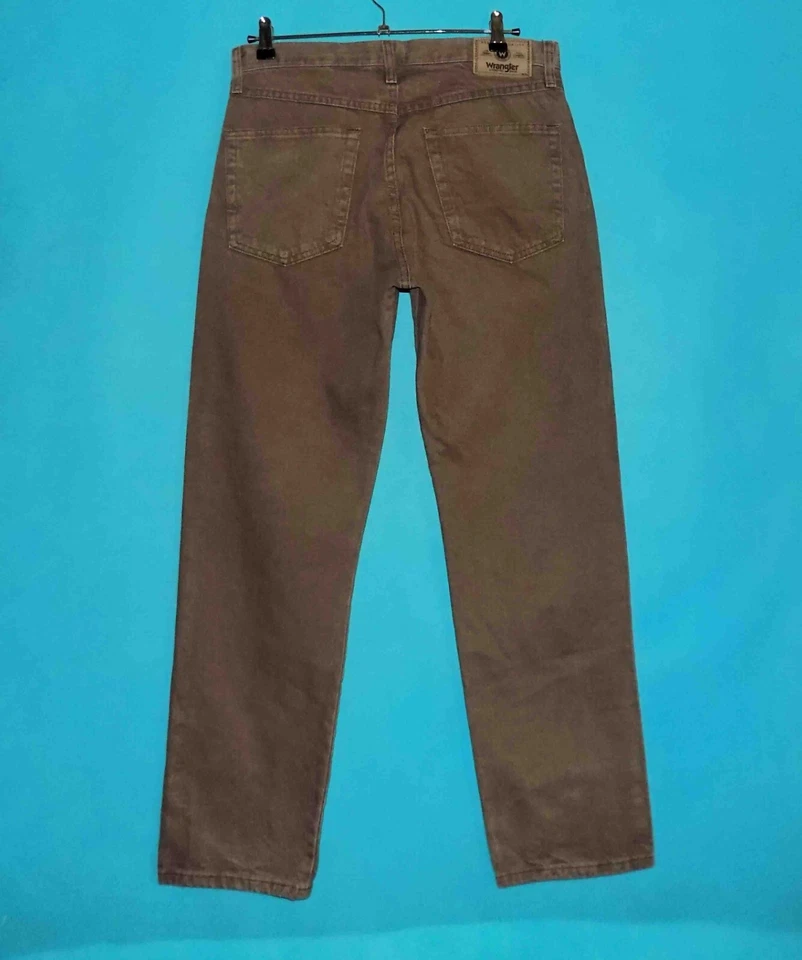 Jean WRANGLER Vintage Hecho En México Algodón Marrón Talla 32/30 O 42 FR - Imagen 4 de 4