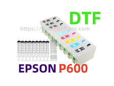 Empty Refillable Ink Cartridge Sure Color SC P600 T760 760 DTF Printing ARC chip