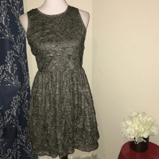 Zara Collection Textured Sleeveless Dress size Medium READ