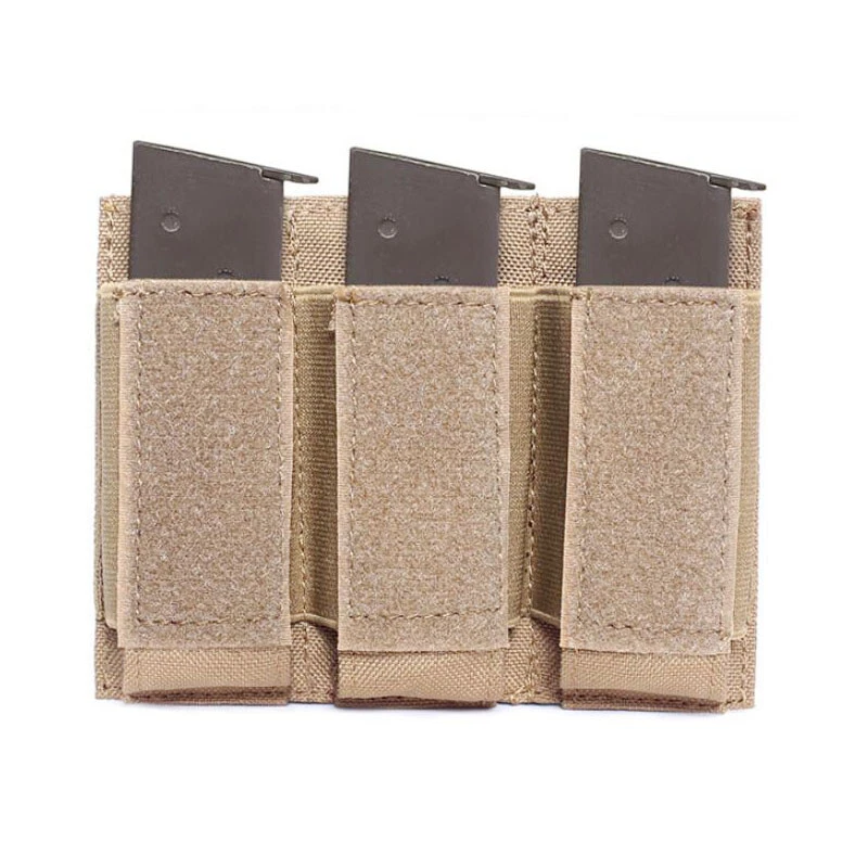 Nylon 9mm/40CAL Tactical Molle Pistol Magazine Pouch Dual Triple Holder Holster - Image 3 of 4