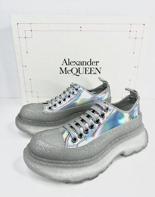 Alexander McQueen Tread Slick Iridescent Sparkle Translucent  display picture 2