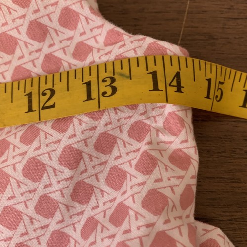 Girls Dress 7-8 Chest 28" Length 31" Wrap Empire Waist Sleeveless Hand Made - Picture 7 of 9