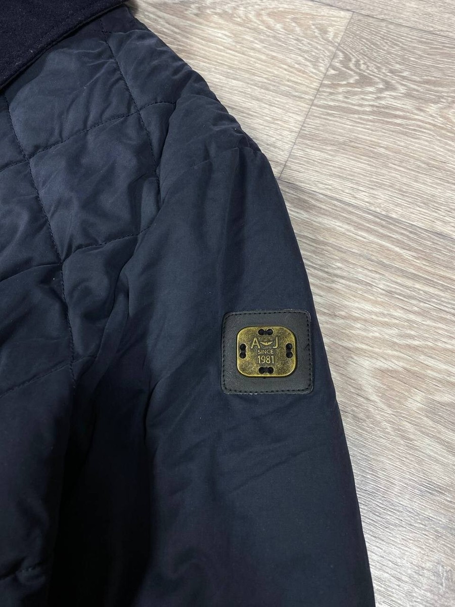 Vintage Armani Jeans quilted jacket | eBay
