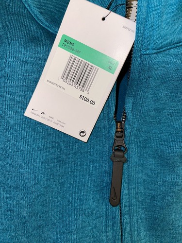 Nike Dri-FIT Player 1/2 Zip Pullover Golf Top Sweater DH0986-367 Men's Size XL - Picture 7 of 7