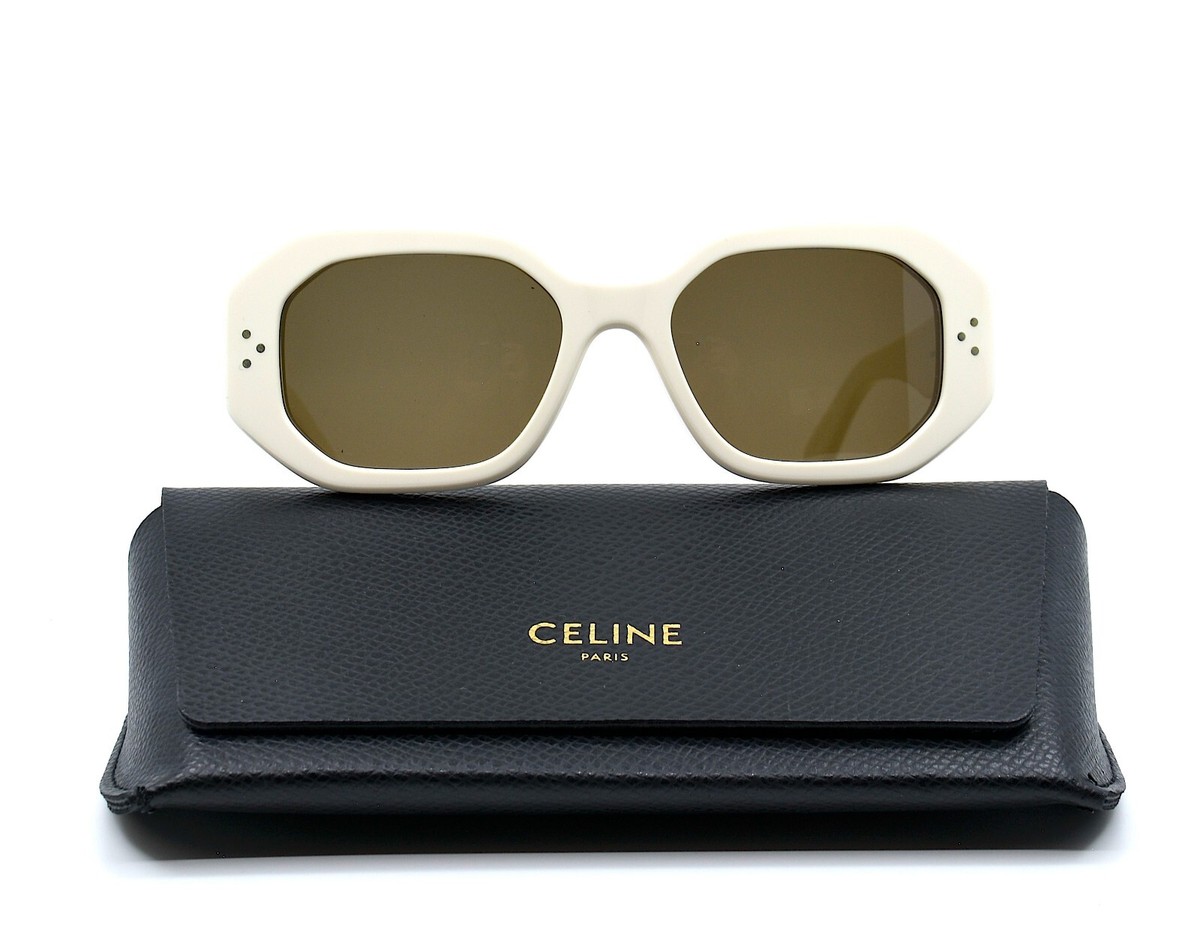 NEW CELINE CL40255I 25E IVORY BROWN AUTHENTIC SUNGLASSES | eBay display picture 2