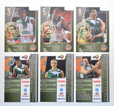 2014-15 BEKO LKL BC Nevezis Pick a Player Card