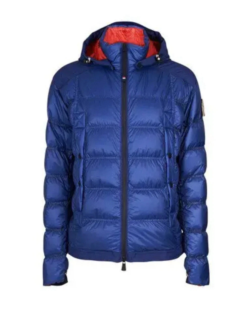 Bomber homme Moncler taille 4 GIUBBOTTO GIMILLAN bleu royal et rouge suprême