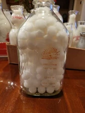 RARE VINTAGE FOOTHILL DAIRY 1/2 GL BOTTLE