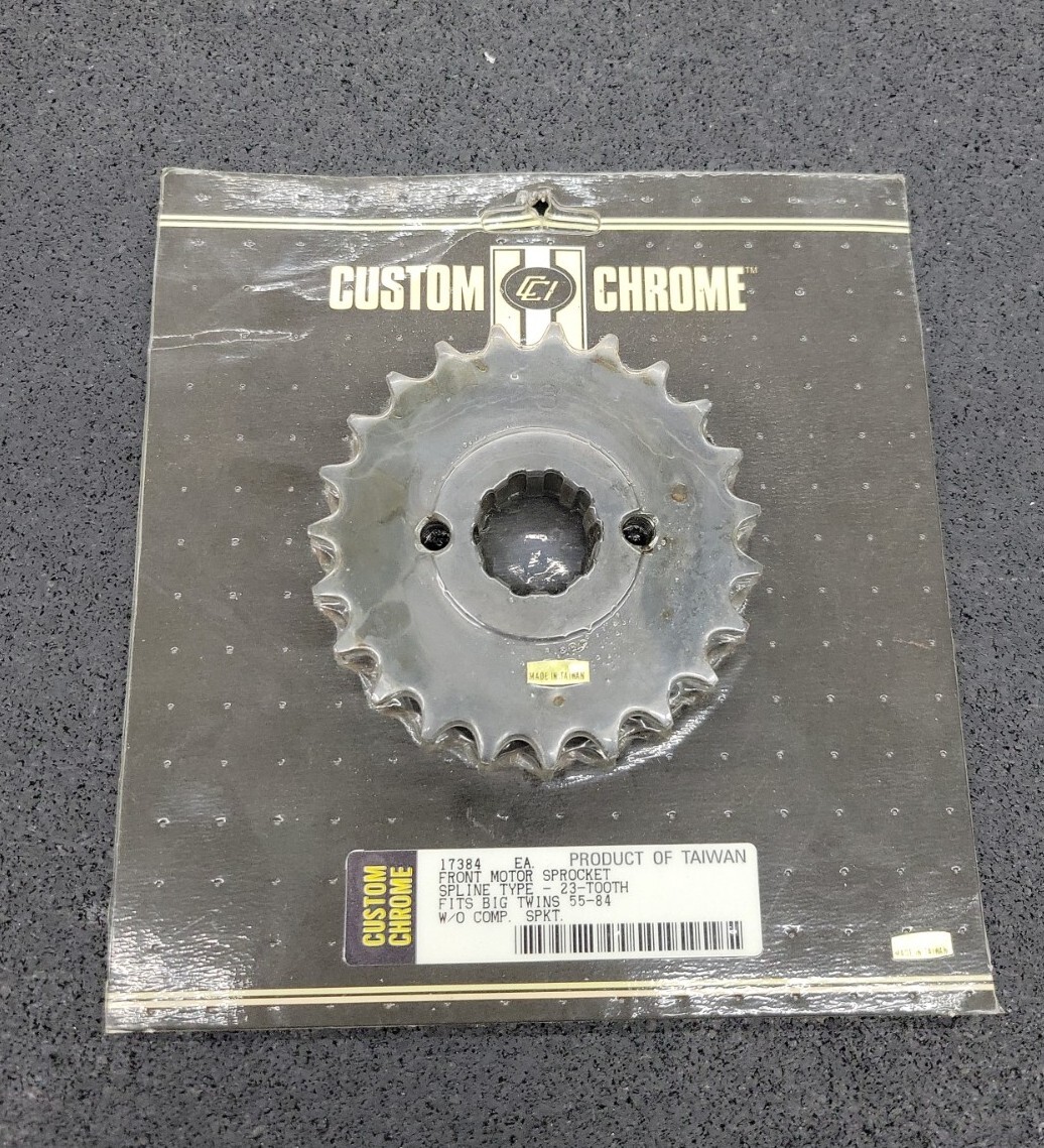 n72p　0916 23 Tooth Splined Engine Sprocket for 55-84 Harley-Davidson CCI 17