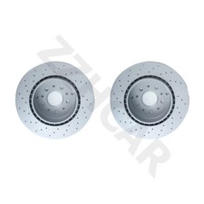 New Fit For Maserati Granturismo GT & Quattroporte Rear Brake Rotors