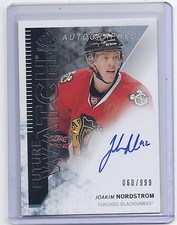 13-14 2013-14 SP AUTHENTIC JOAKIM NORDSTROM FUTURE WATCH AUTO ROOKIE /999 302