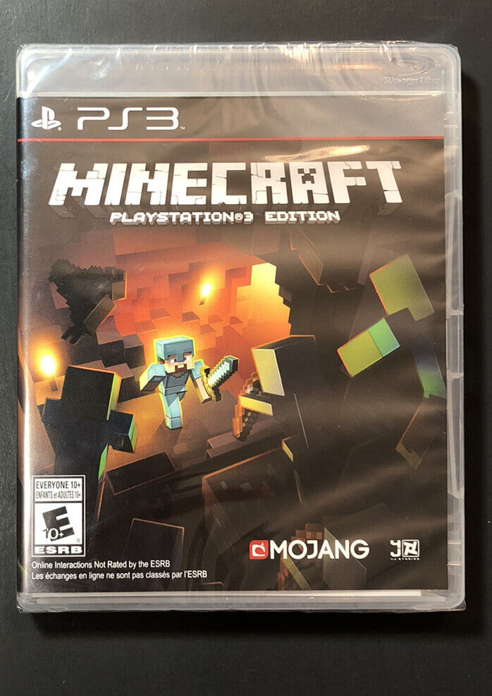 Minecraft: PlayStation 3 Edition (PlayStation 3, PS3, 2014) CIB