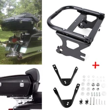 Quick-Detach Two-up Tour Pack Rack Mount + Docking Kit For Harley 97-08 Touring