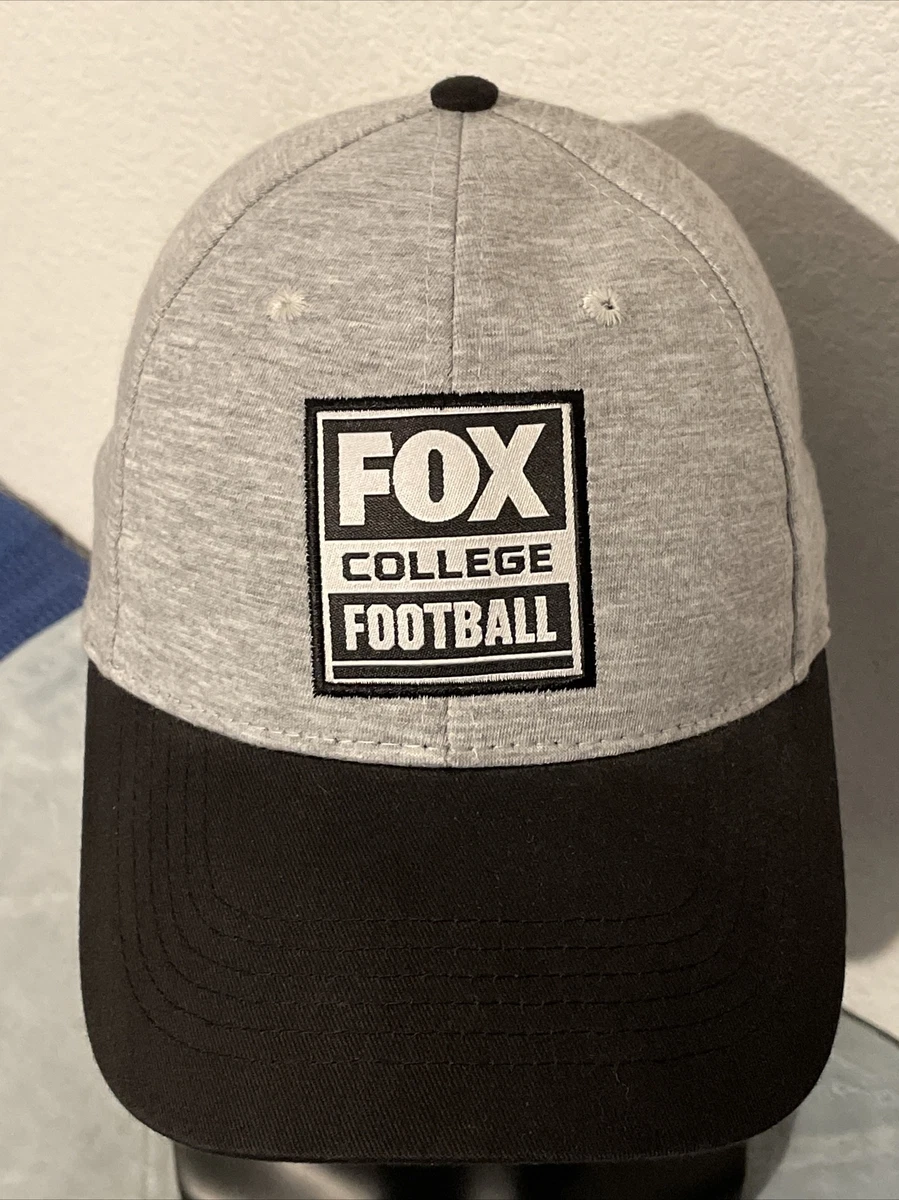 Offbeat Caps FOX COLLEGE FOOTBALL Adjustable Gray Black Hat Cap eBay