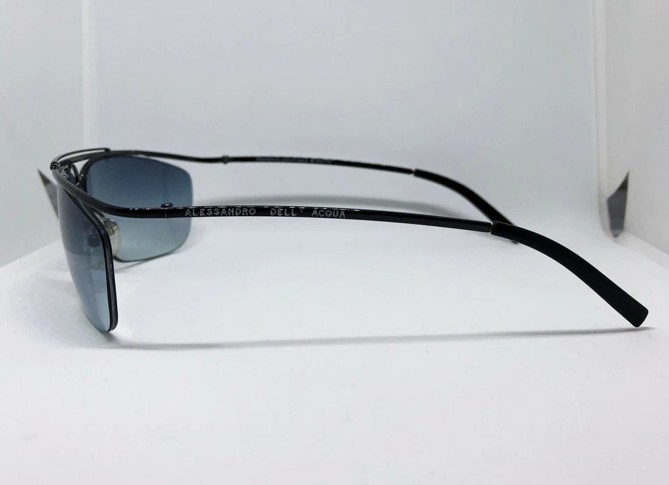 Nuevas gafas de sol Alessandro Dell' Acqua semi sin montura vintage hechas en Italia Foto 4 de 4